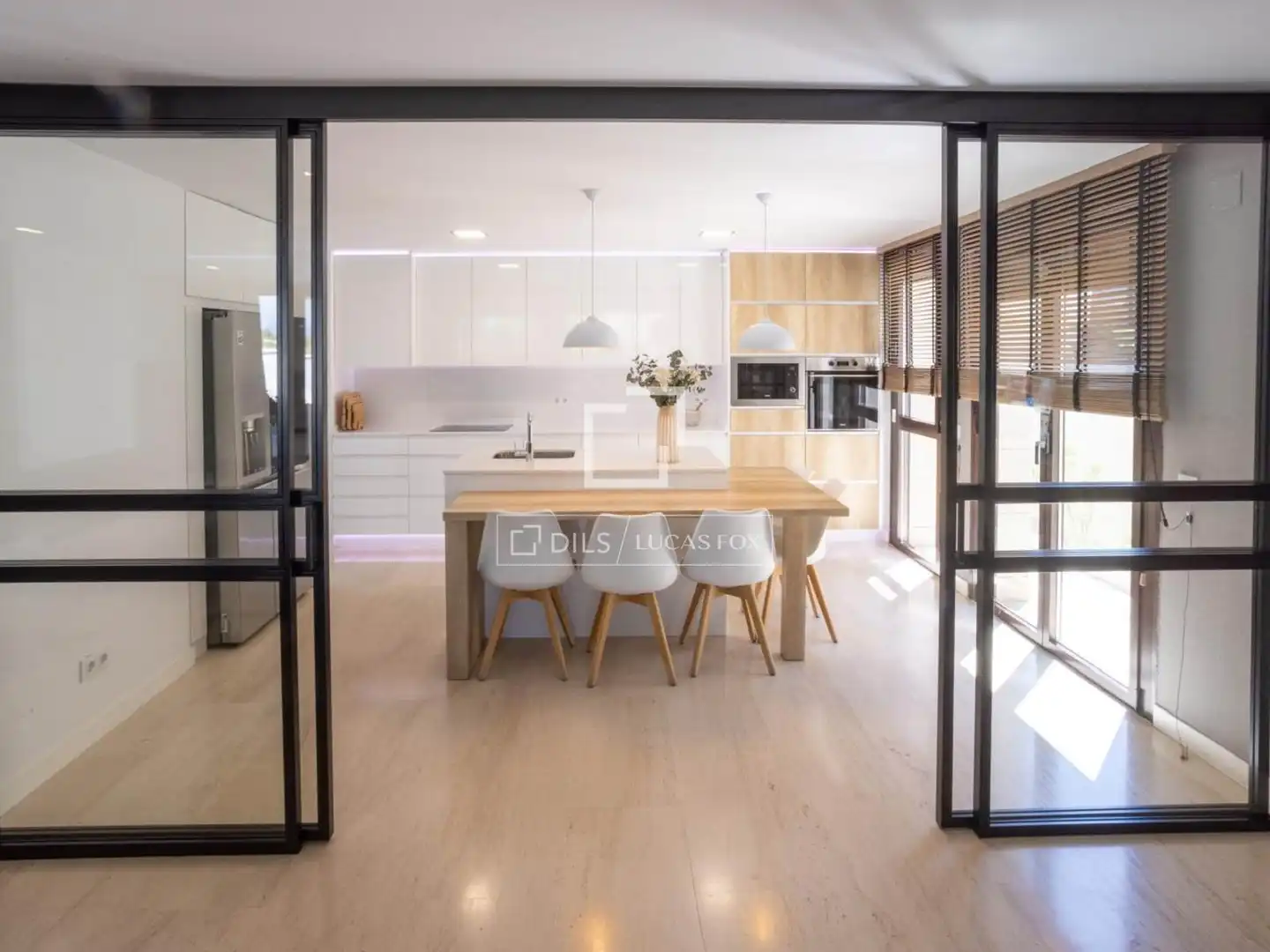 Küche von Country house zur Miete in Majadahonda mit Klimaanlage, Heizung und Privatgarten