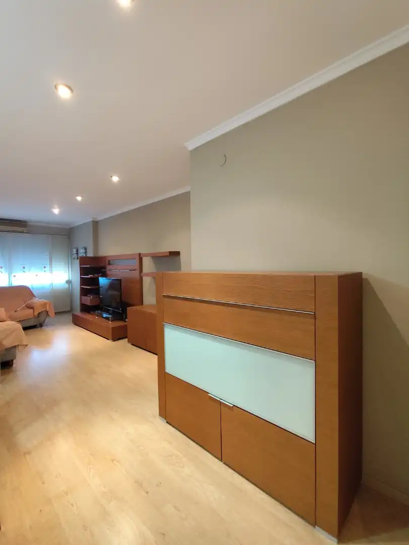 Living room of Flat for rent in Valencia  with Air Conditioner, Furnished and Washing machine