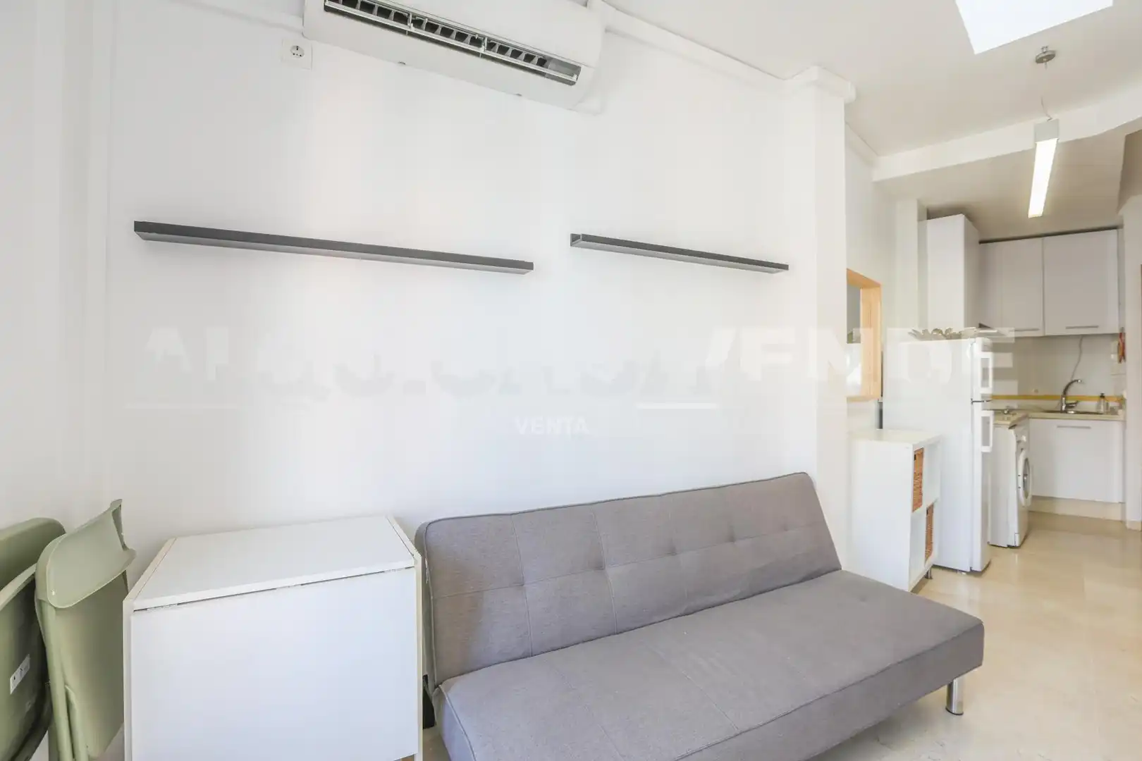 Sala de estar de Ático en venta en Sevilla con Aire acondicionado, Terraza y Amueblado