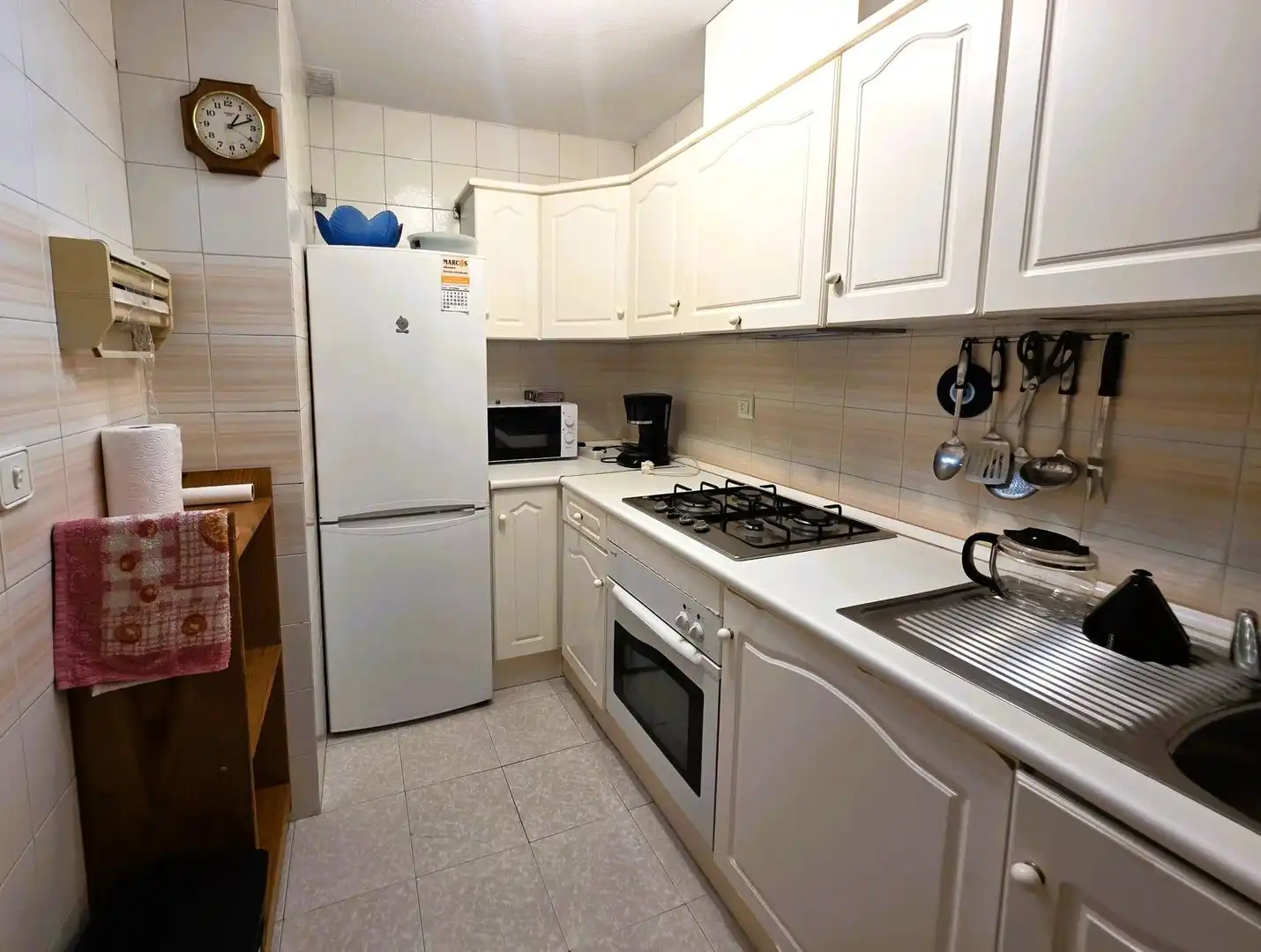 Cocina de Apartamento en venta en Santa Pola con Aire acondicionado, Calefacción y Terraza