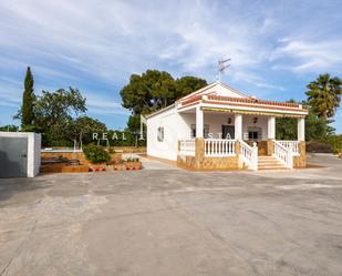 Vista exterior de Casa o xalet en venda en Náquera amb Jardí privat, Traster i Piscina