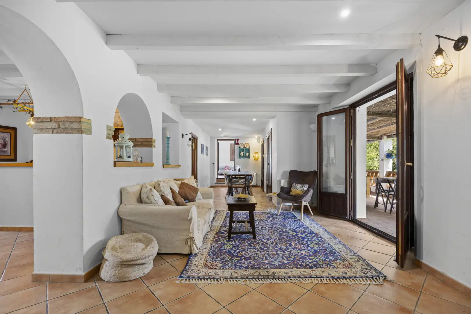 Sala de estar de Casa o chalet en venta en Gaucín con Aire acondicionado, Jardín privado y Terraza
