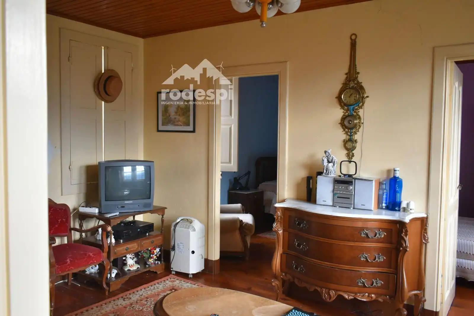 Living room of Houses for sale in Crecente  with Heating, Terrace and Storage room