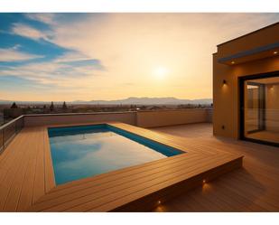 Swimming pool of Duplex for sale in Vic  with Heating, Private garden and Terrace