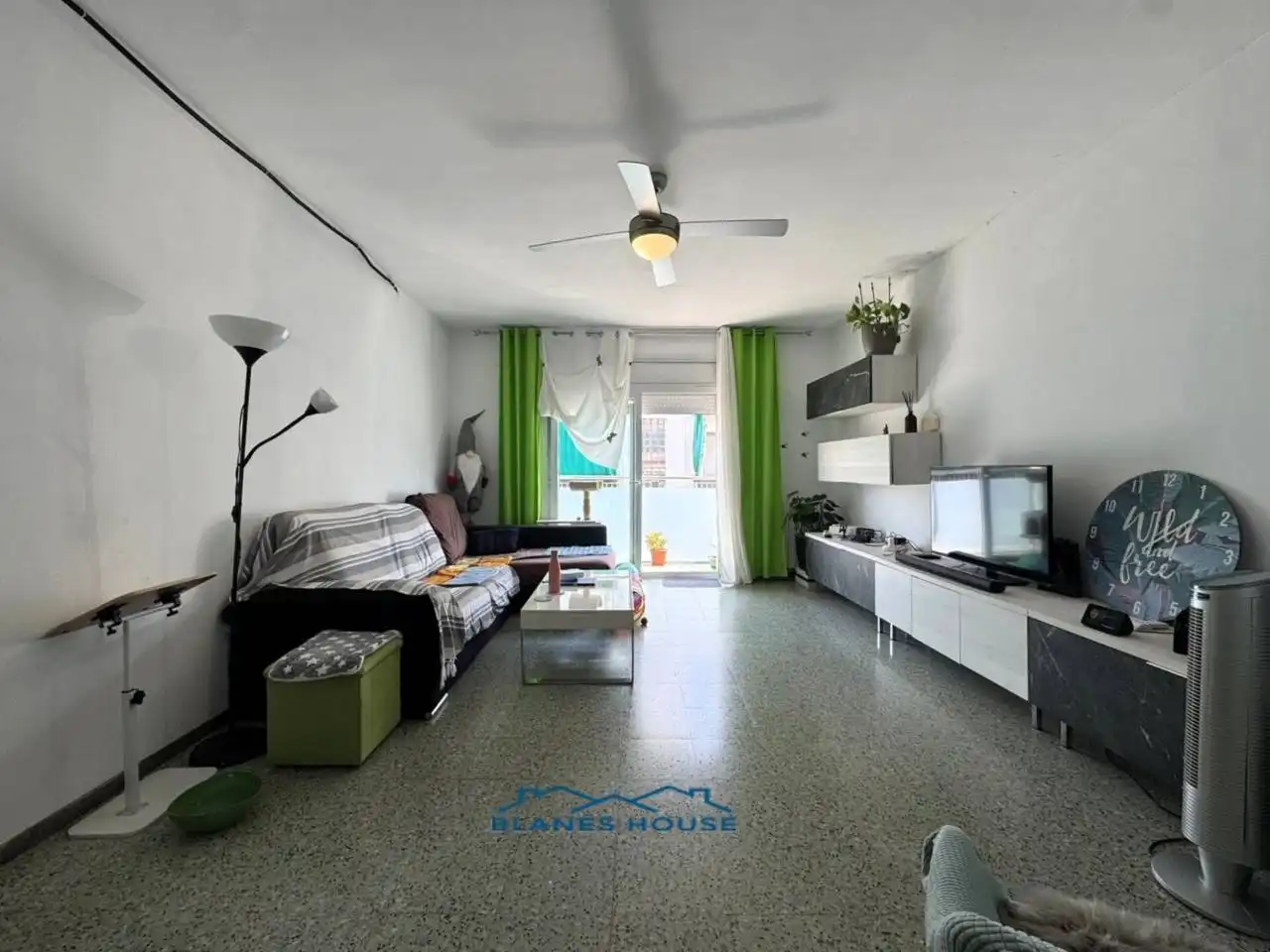 Sala de estar de Piso en venta en Blanes con Calefacción y Balcón