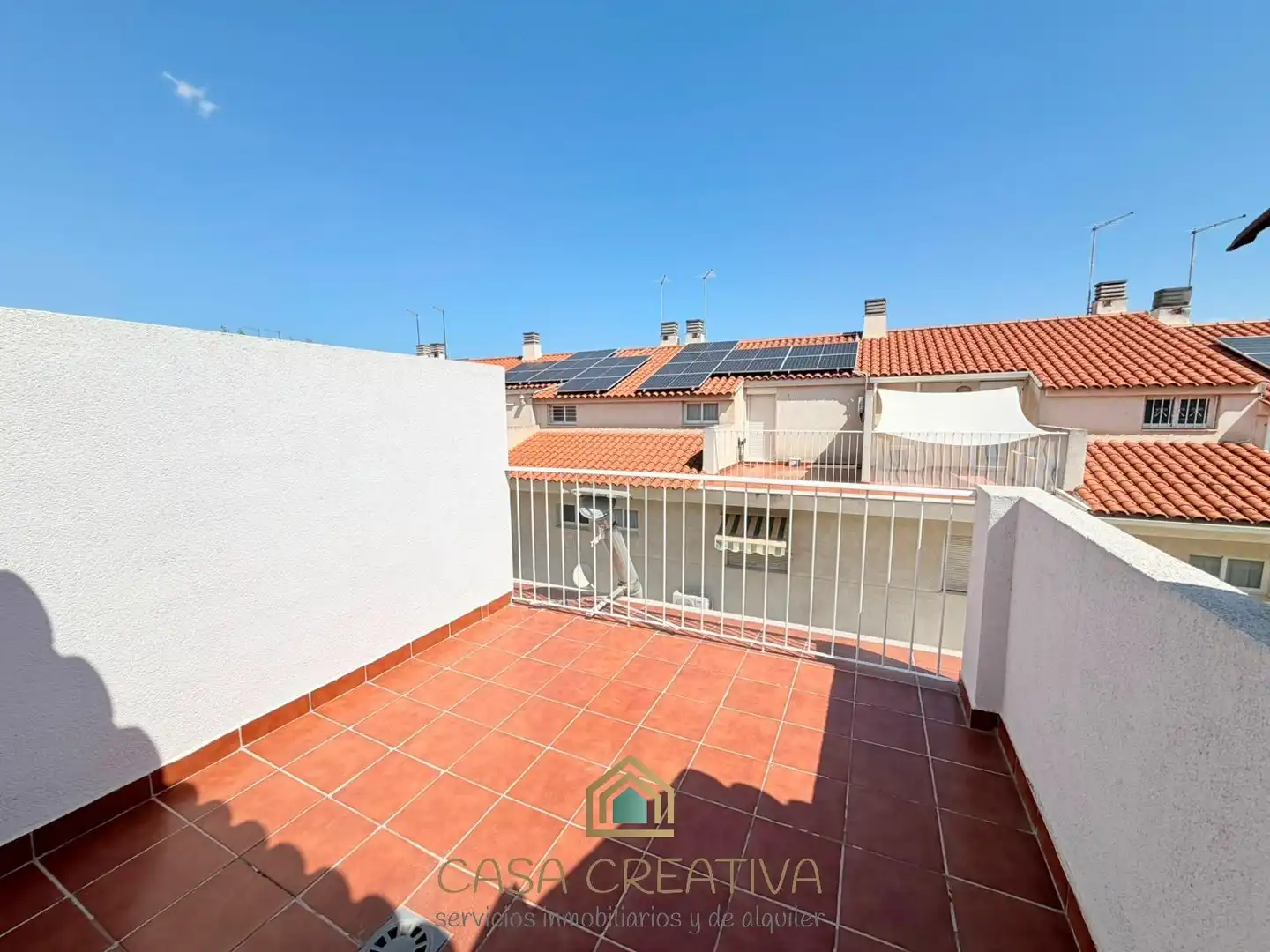 Terraza de Casa adosada en venta en Picanya con Jardín privado, Terraza y Trastero