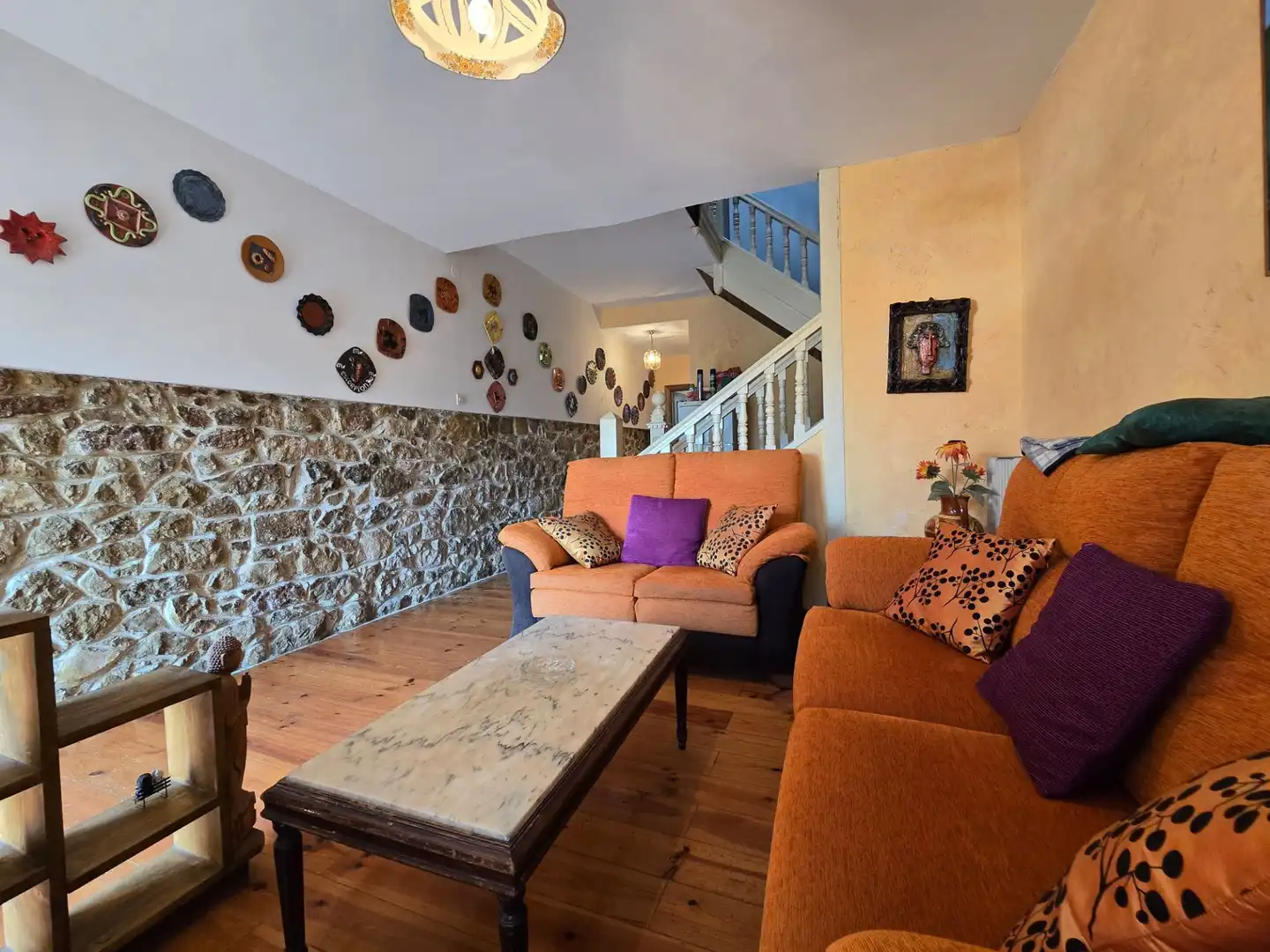 Living room of Houses for sale in Llanes  with Heating and Terrace