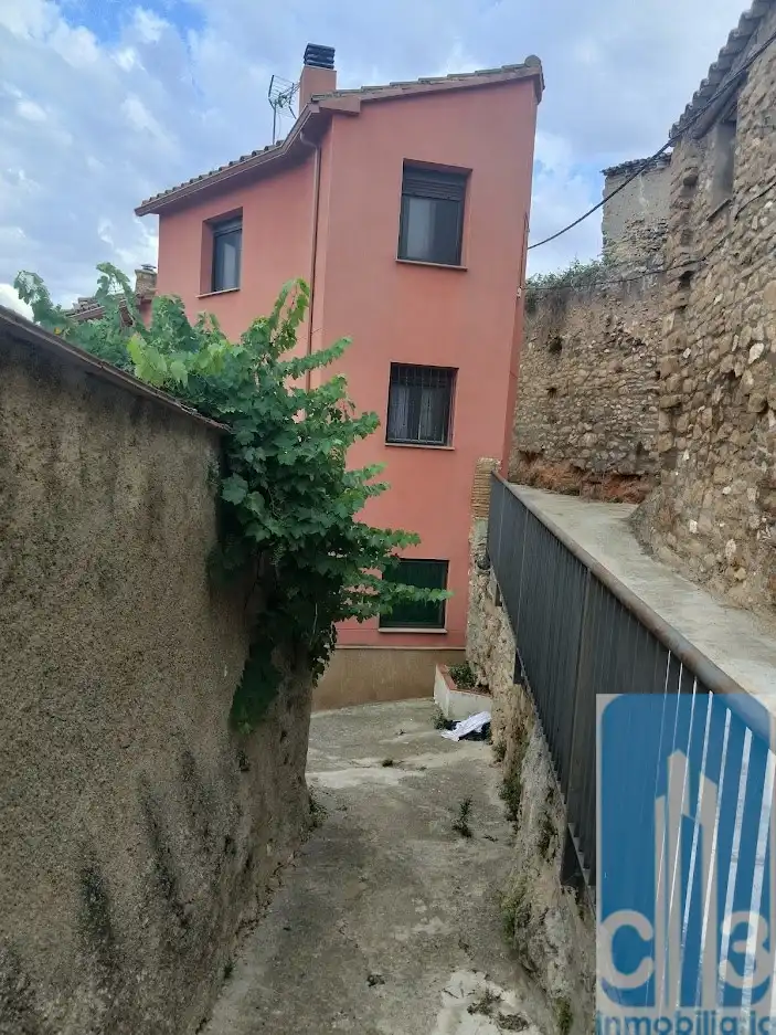 Exterior view of Country homes for sale in Peralta de Calasanz  with Heating, Storage room and Furnished