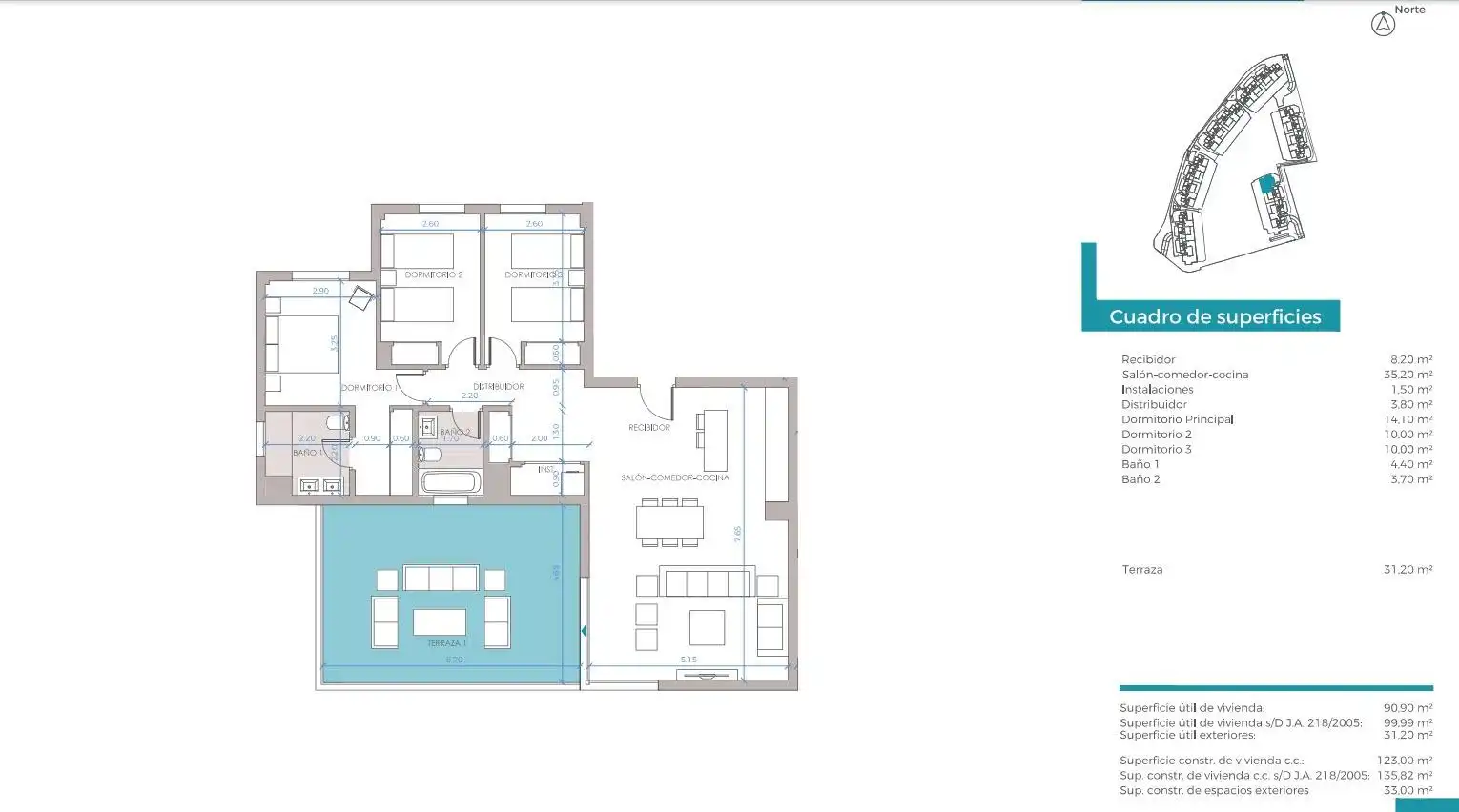 Piso con piscina en venta en Benamara - Atalaya, imagen 19