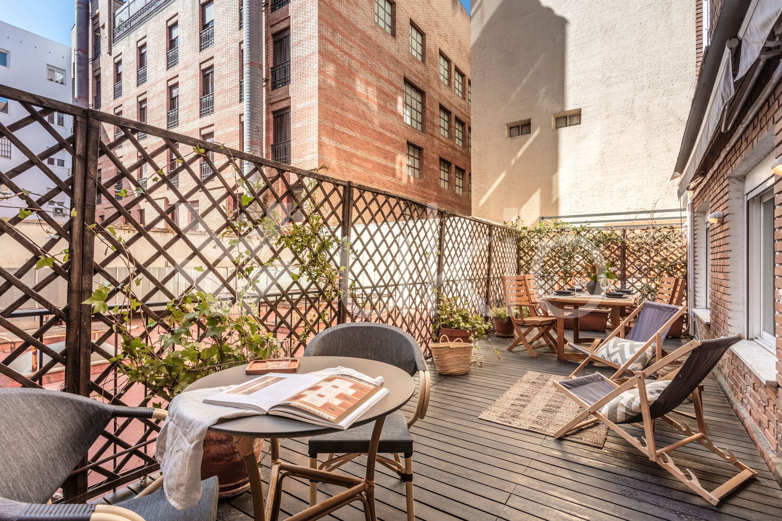 Terrace of Apartment to rent in  Madrid Capital  with Air Conditioner, Heating and Terrace