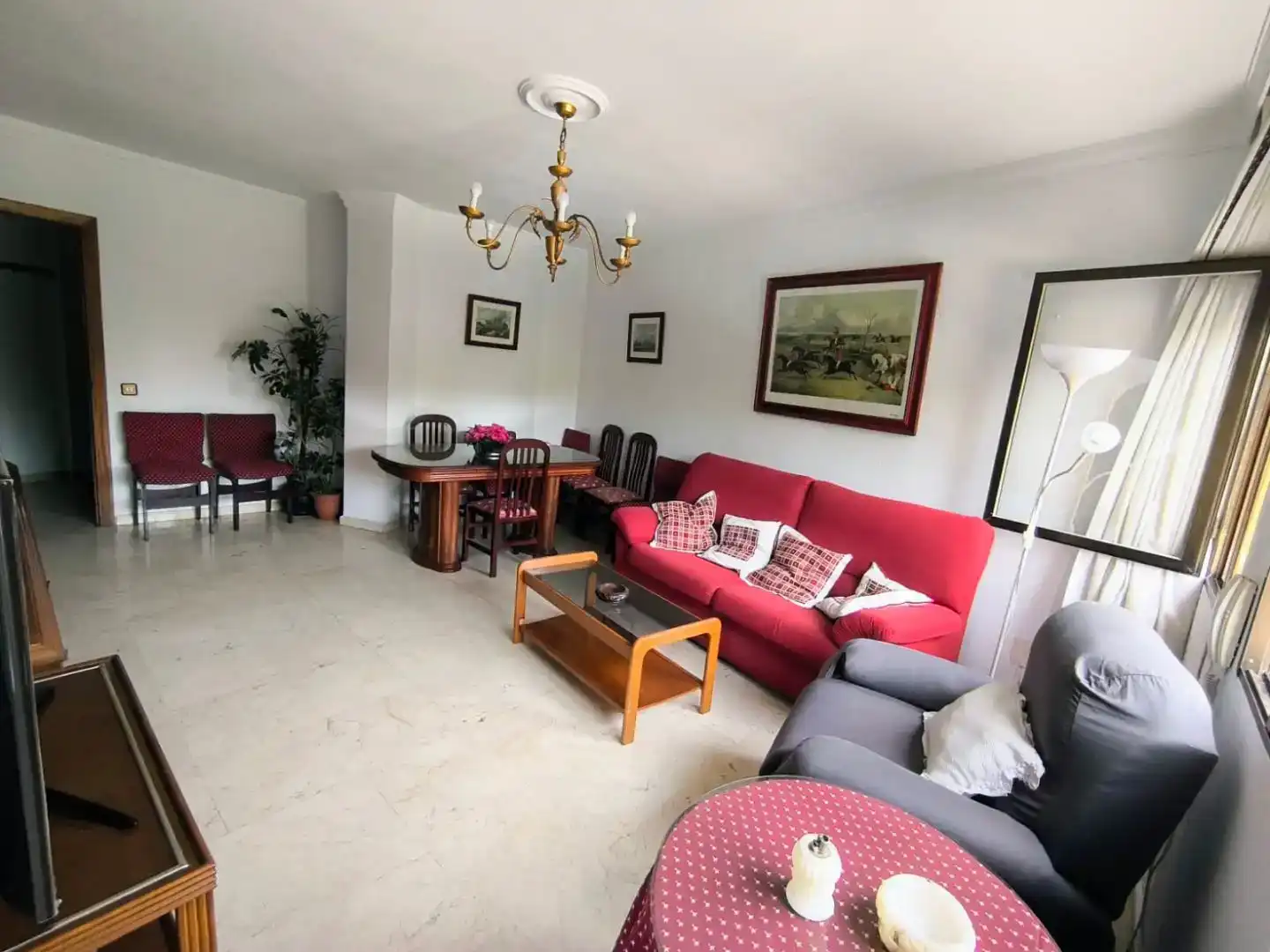 Sala de estar de Piso en venta en San Fernando con Aire acondicionado y Balcón