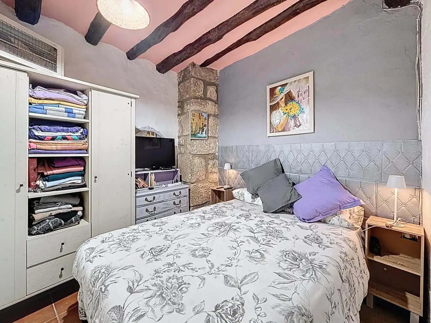 Dormitori de Casa o xalet en venda en Mazaleón amb Moblat, Forn i Rentadora