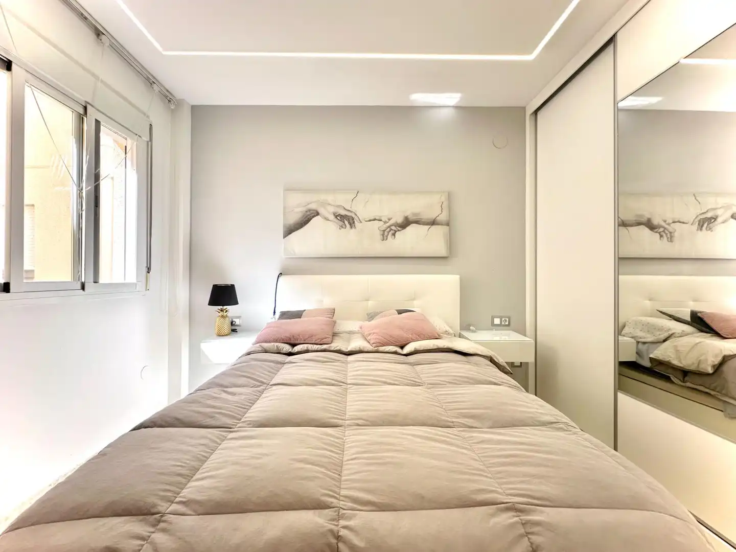 Bedroom of Flat for sale in Las Gabias  with Air Conditioner, Storage room and Community pool