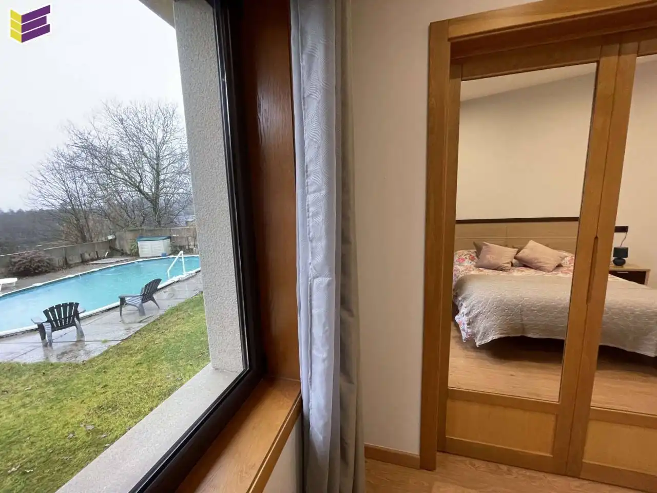 Habitación de Casa o chalet en venta en Salceda de Caselas con Calefacción, Terraza y Piscina