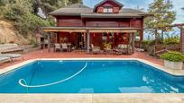 Swimming pool of House or chalet for sale in Arenys de Munt  with Heating, Terrace and Swimming Pool