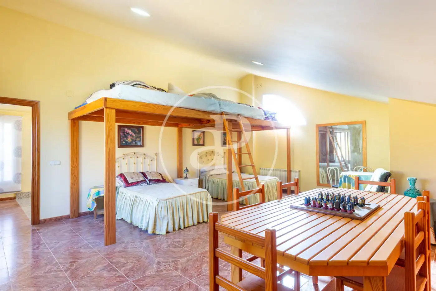 Bedroom of Houses for sale in Serra  with Air Conditioner, Heating and Private garden