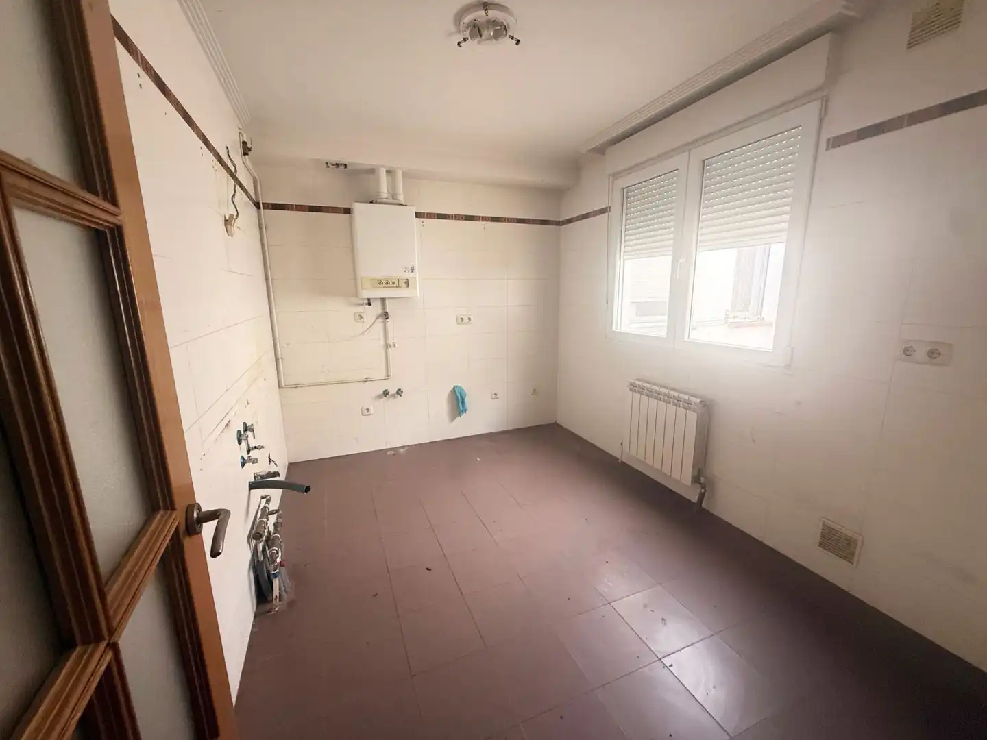 Kitchen of Attic for sale in Palencia  with Heating, Terrace and Storage room