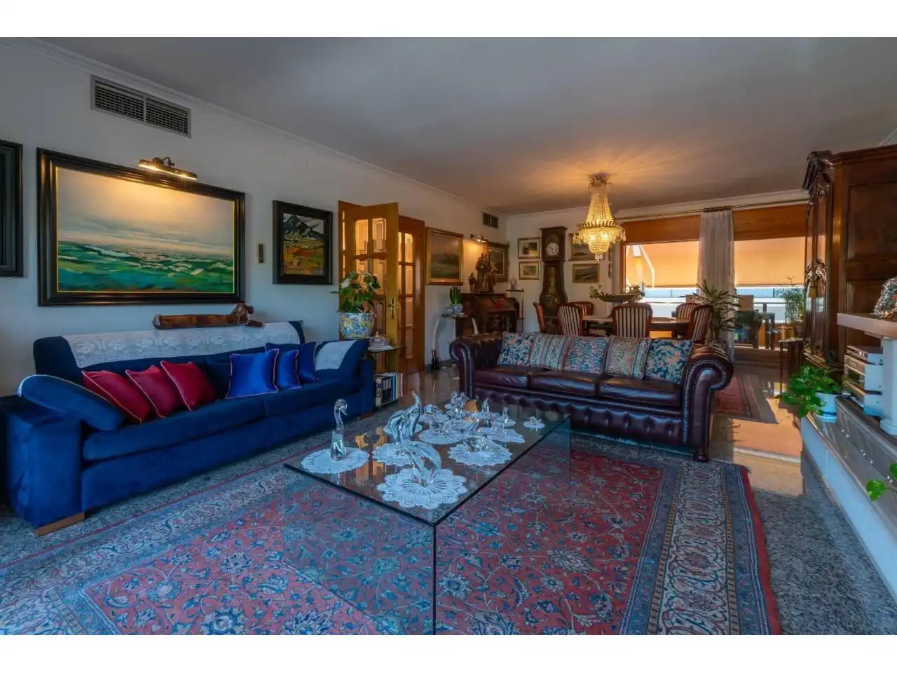 Living room of Houses for sale in Banyoles  with Air Conditioner, Heating and Private garden