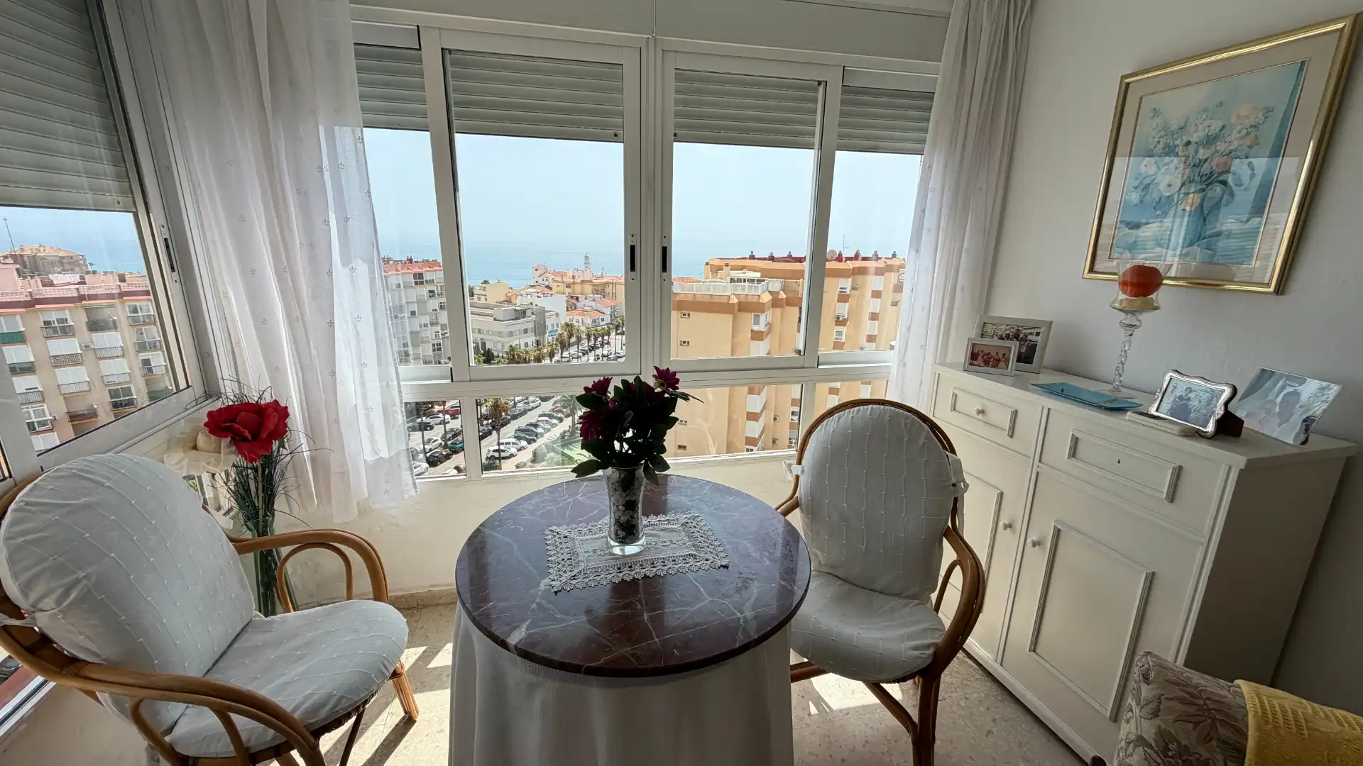 Esszimmer von Wohnung zum Verkauf in Torrox mit Möbliert, Ofen und Waschmaschine