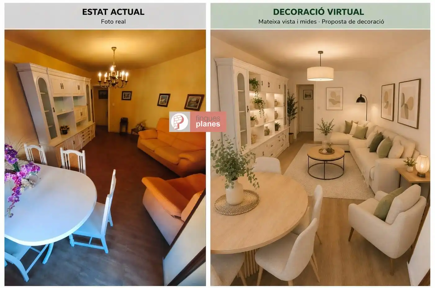 Sala d'estar de Pis en venda en Lleida amb Parquet, Moblat i Balcó