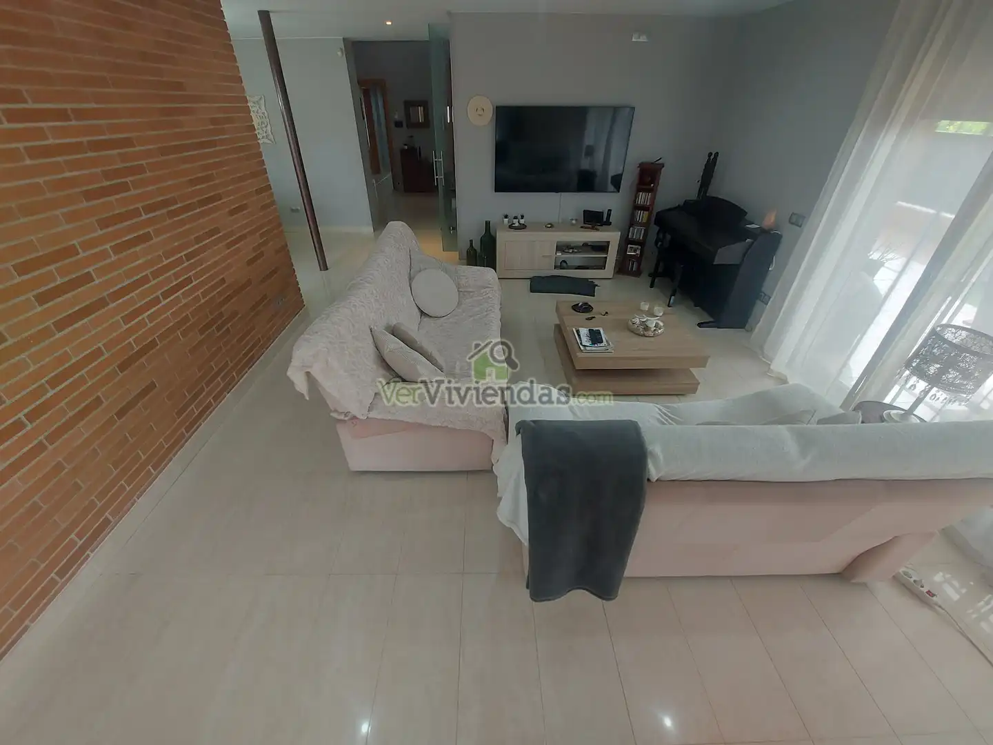 Sala d'estar de Casa o xalet en venda en Piera amb Aire condicionat, Calefacció i Jardí privat