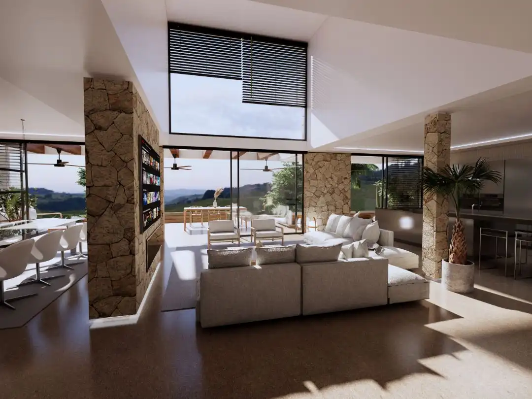 Sala d'estar de Residencial en venda en Castelldefels