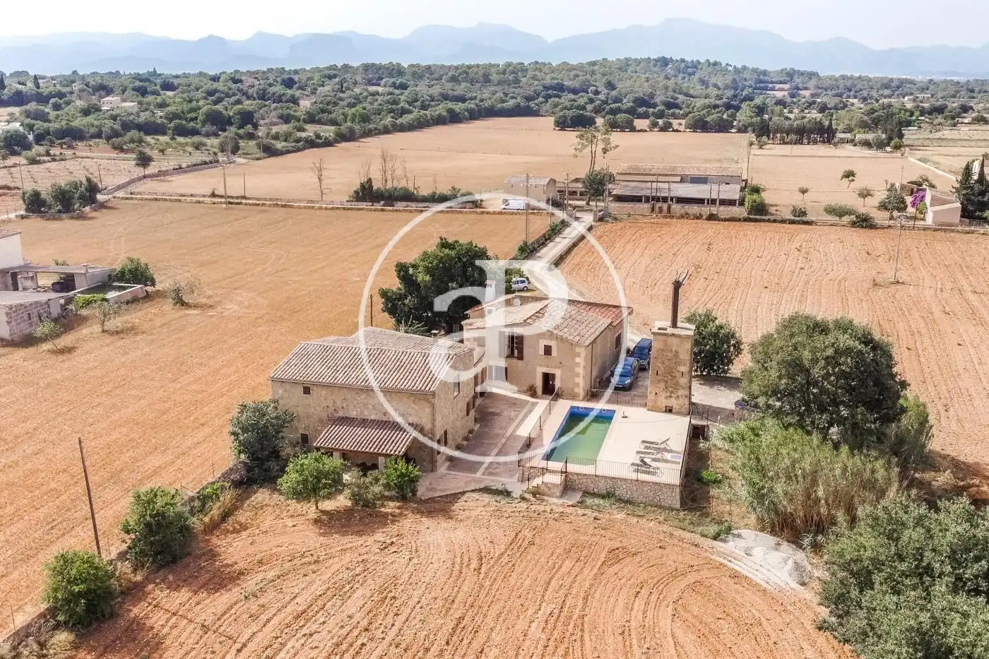 Vista exterior de Casa o chalet en venta en Sencelles con Aire acondicionado, Calefacción y Jardín privado