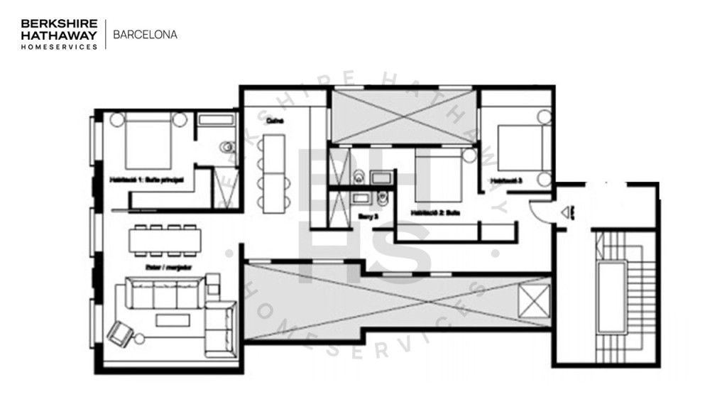 Apartament en venda a Sant Gervasi- Galvany