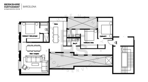 Foto 2 de Apartament en venda a Sant Gervasi- Galvany, Barcelona