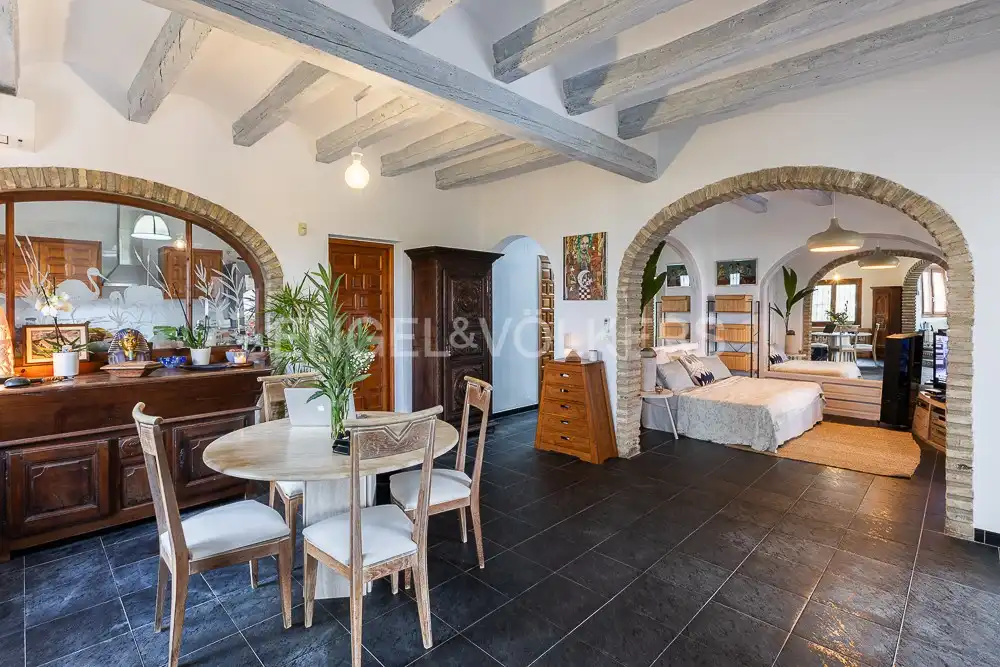 Bedroom of Houses for sale in Dénia  with Air Conditioner, Heating and Private garden