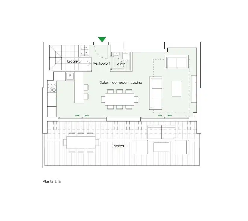 Penthouse with pool for sale in Estepona Pueblo, imagen 13