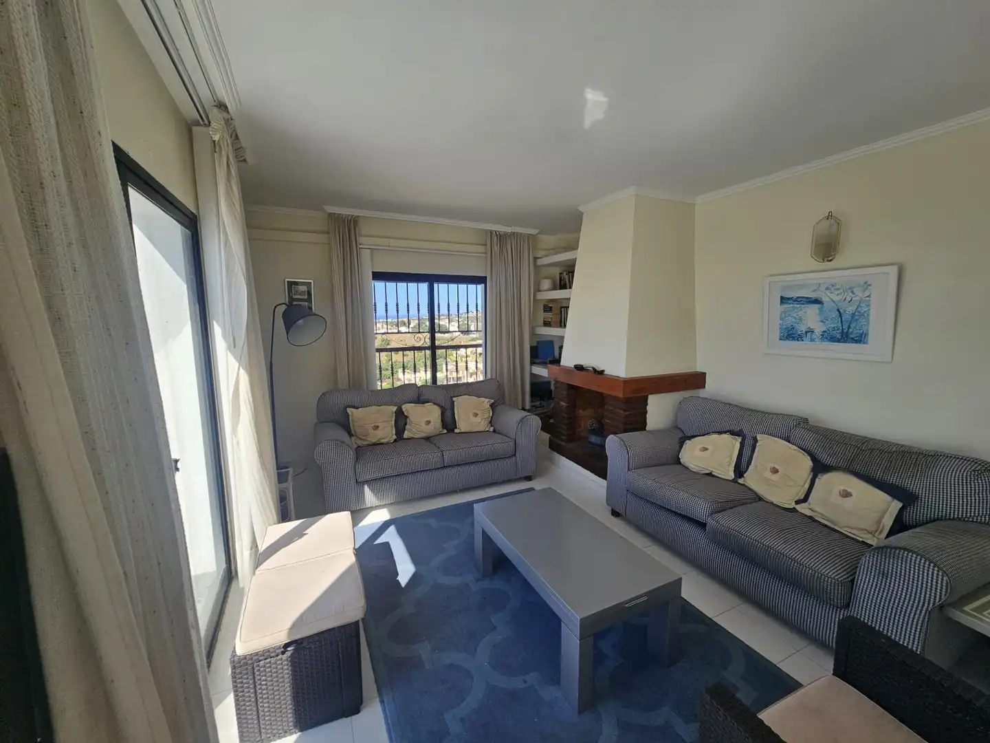 Sala d'estar de Àtic en venda en Mijas amb Aire condicionat, Traster i Moblat