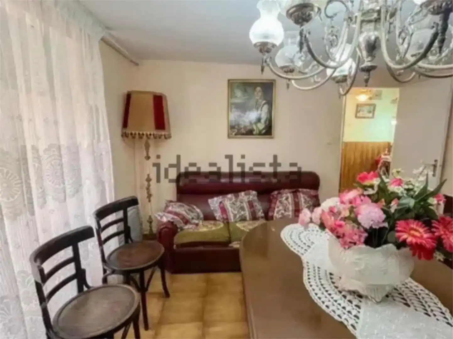 Sala d'estar de Casa adosada en venda en Encinas de Esgueva