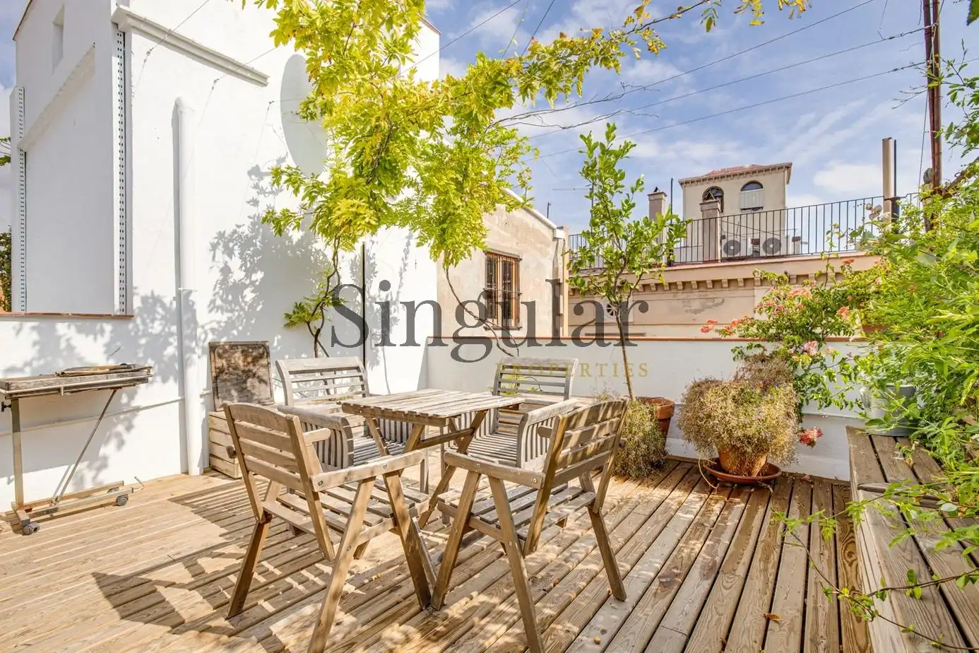 Terraza de Dúplex en venta en Barcelona con Calefacción, Terraza y Trastero