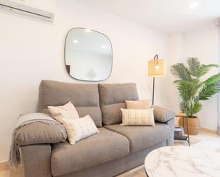 Living room of Apartment to rent in Málaga Capital  with Air Conditioner, Heating and Furnished