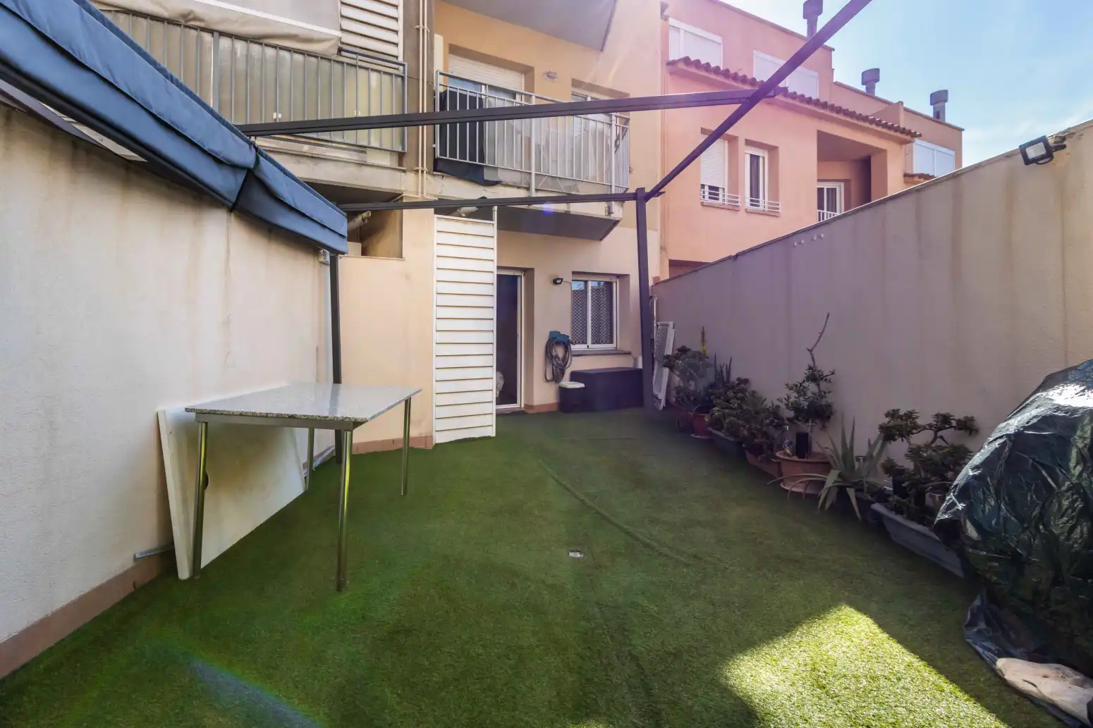 Terrace of Flat for sale in Terrassa  with Air Conditioner, Heating and Parquet flooring