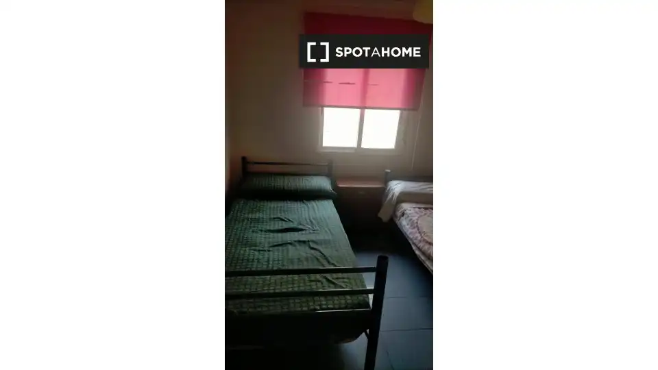 Bedroom of Flat for rent in Paterna  with Air Conditioner, Heating and Furnished