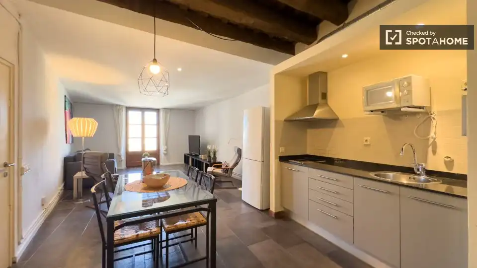 Appartamento con terrazza in affitto a Ciutat Vella
