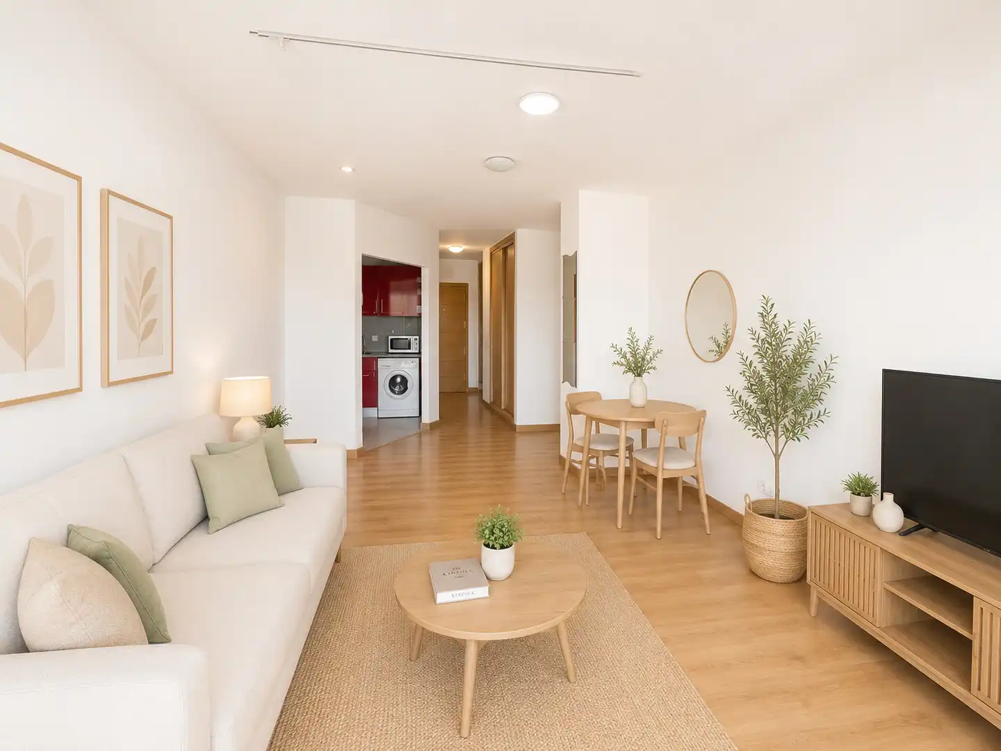 Sala de estar de Estudio en venta en Benalmádena con Terraza