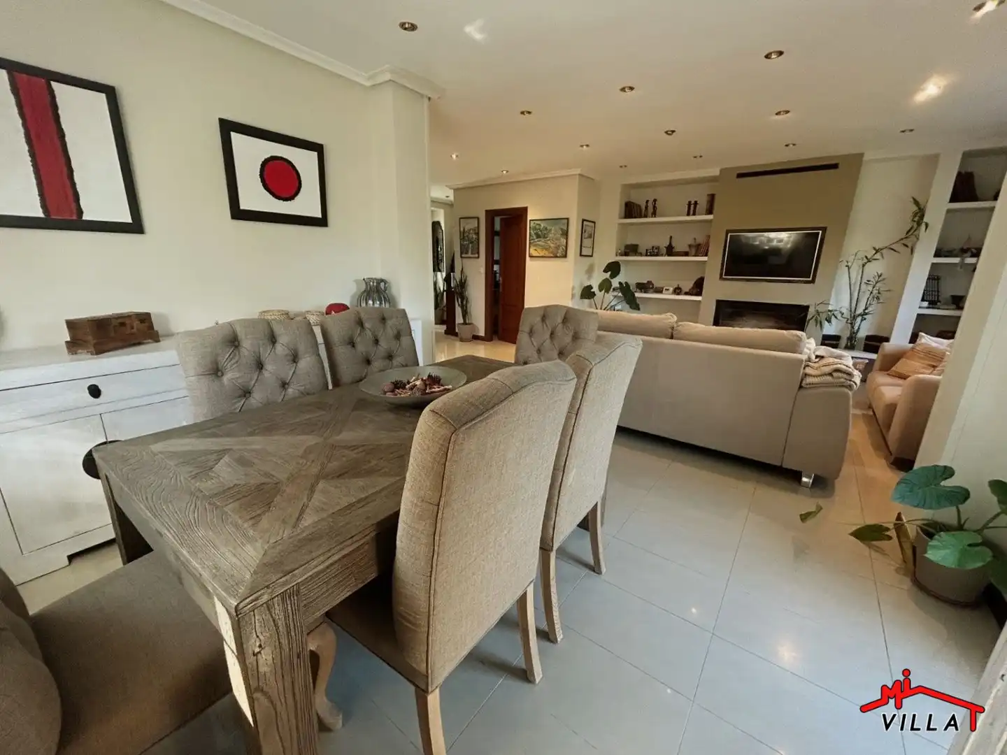 Dining room of Houses for sale in Bárcena de Cicero  with Heating and Terrace