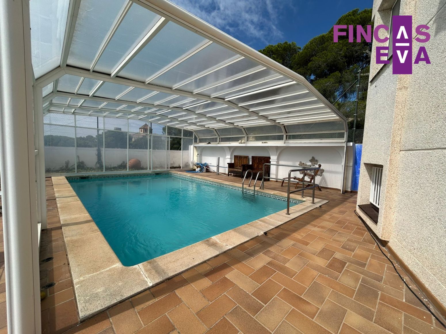 Swimming pool of House or chalet to rent in Altafulla  with Air Conditioner, Heating and Private garden