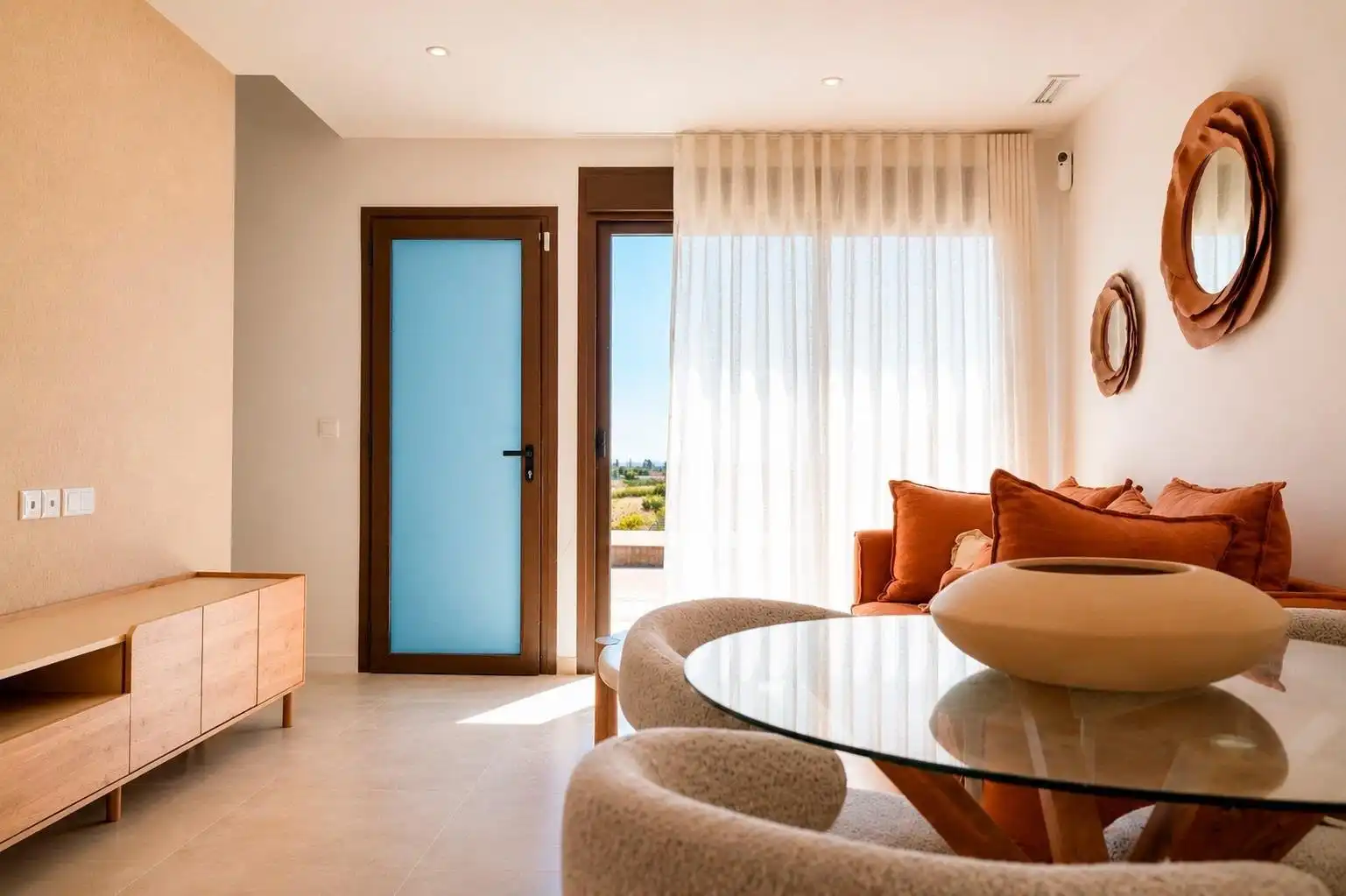 Sala d'estar de Finca rústica en venda en Dolores amb Aire condicionat, Jardí privat i Terrassa