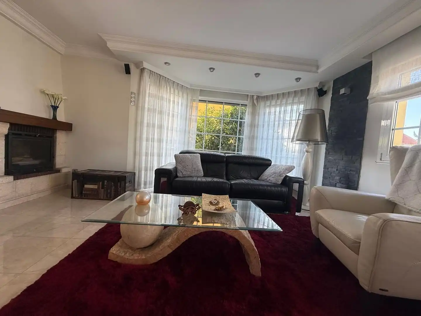 Sala de estar de Casa o chalet en venta en Gijón  con Calefacción, Terraza y Piscina