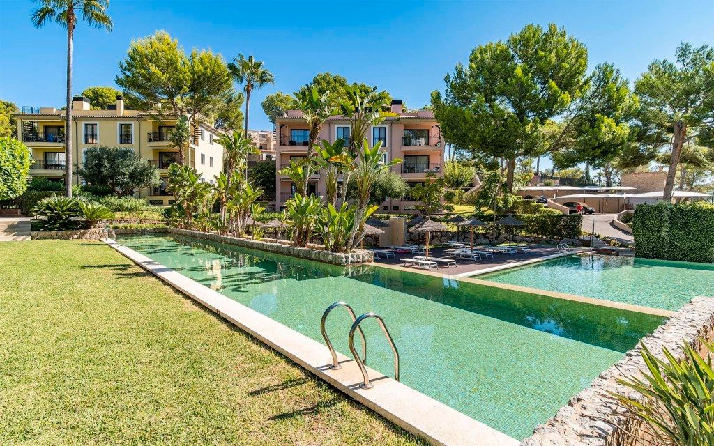 Piscina de Apartament en venda en Andratx amb Aire condicionat, Terrassa i Traster