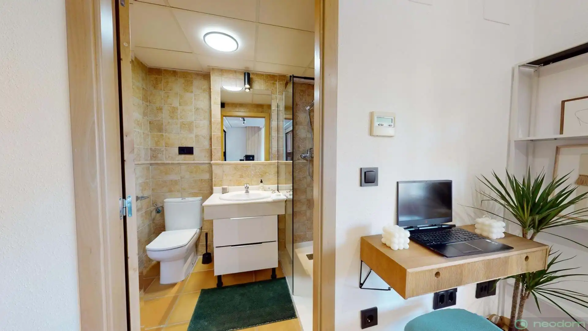 Badezimmer von Wohnung zum Verkauf in Archena mit Terrasse