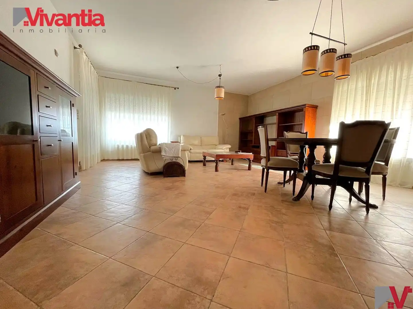 Sala d'estar de Casa o xalet en venda en Lorca amb Aire condicionat, Calefacció i Jardí privat