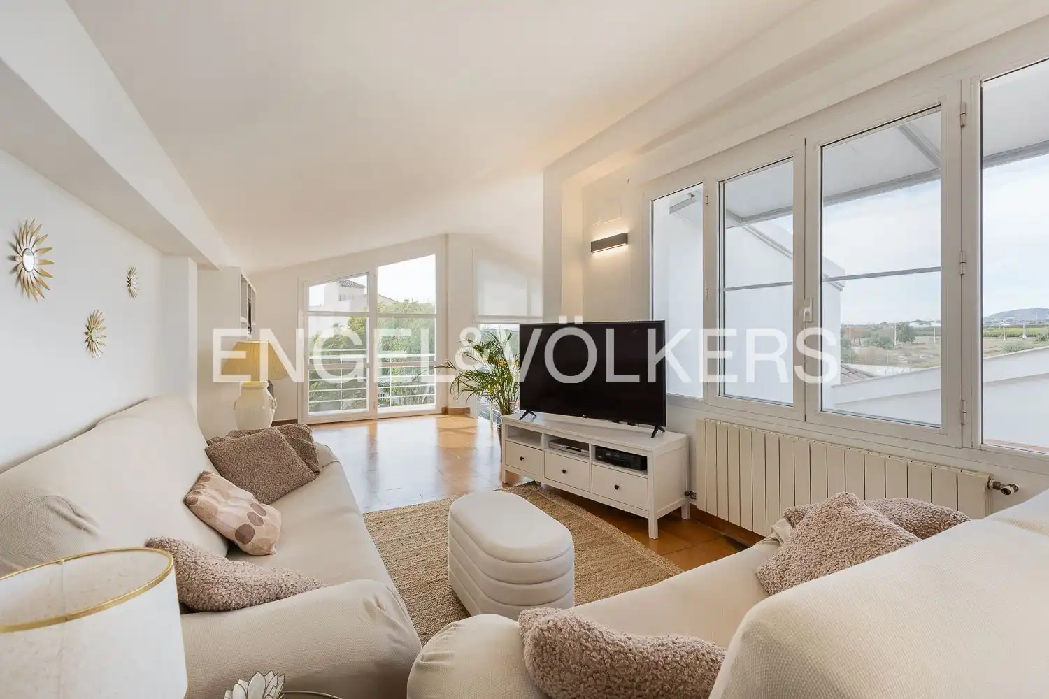 Sala de estar de Casa o chalet en venta en Puçol con Aire acondicionado, Calefacción y Jardín privado