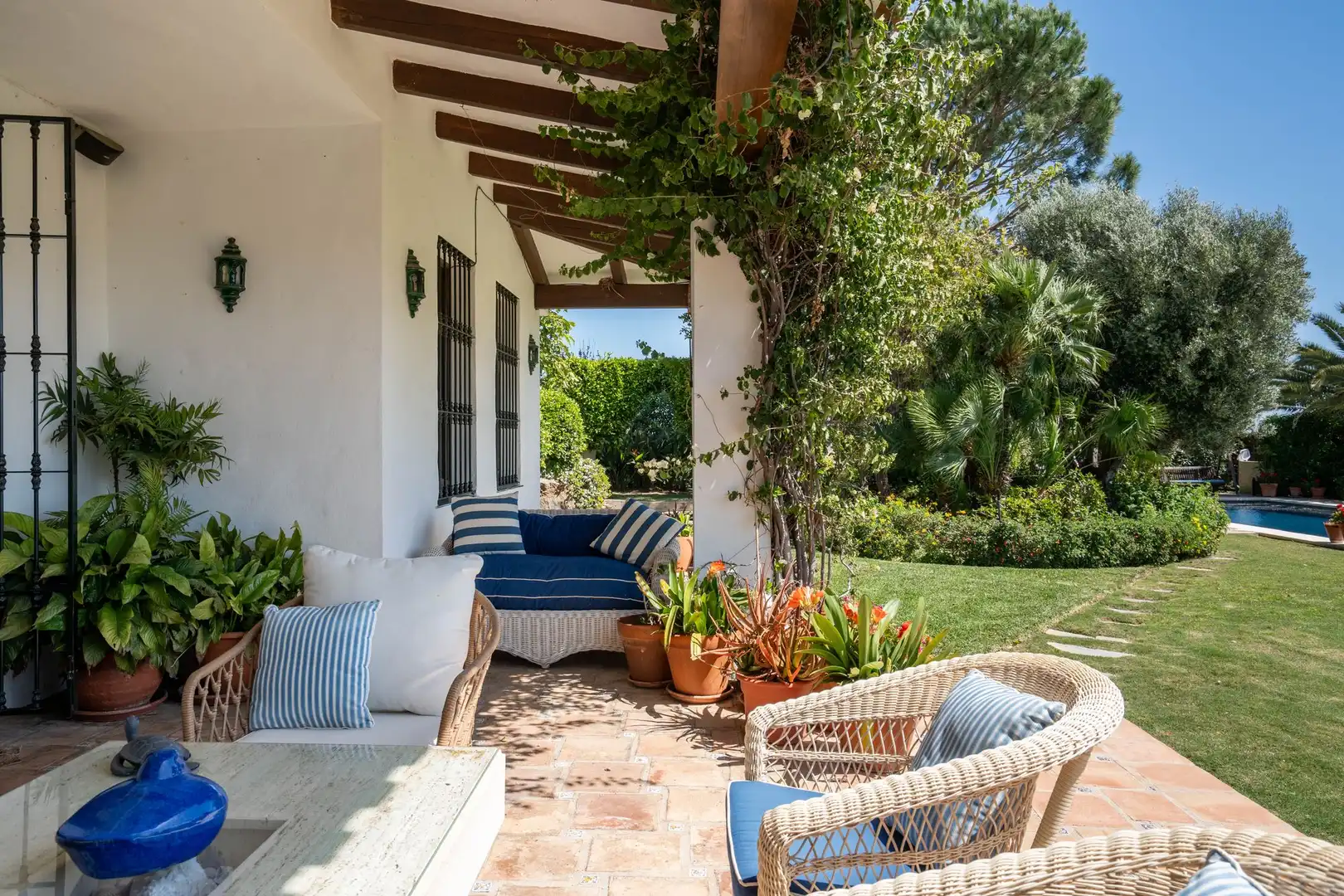 Terraza de Finca rústica en venta en Mijas con Terraza