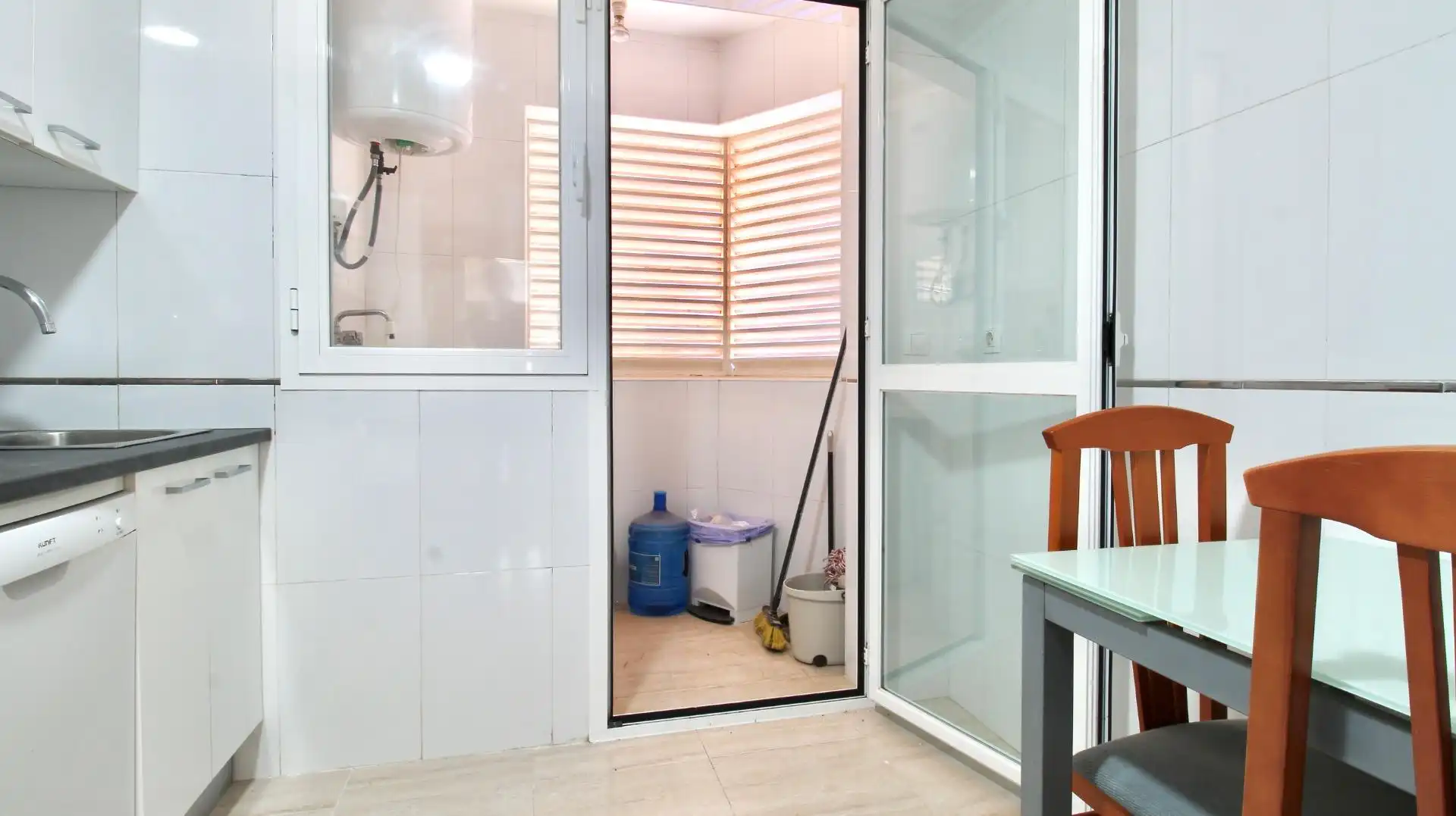 Balcony of Flat for sale in Vícar  with Furnished