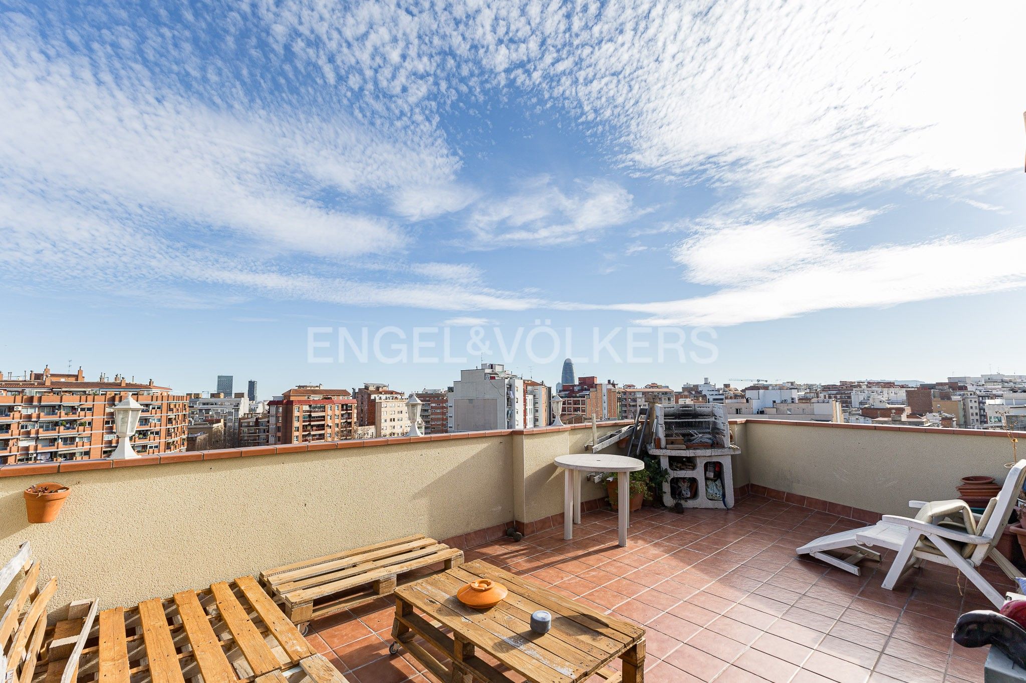 Terrassa de Àtic en venda en  Barcelona Capital amb Aire condicionat, Calefacció i Terrassa